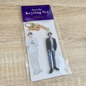BTS Jin D’Icon Acrylic Keychain Keyring Set